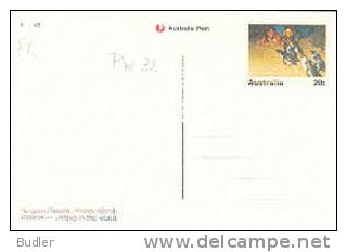 AUSTRALIA : 1978 : Post.Stat. : PENGUIN PARADE,FAUNA,PINGUIN,CHILDREN,GIRLS,COIFFURE, - Entiers Postaux