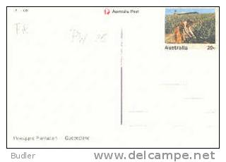 AUSTRALIA : 1978 : Post.Stat. : ANANAS,PINEAPPLE,PLANTATION, - Postwaardestukken