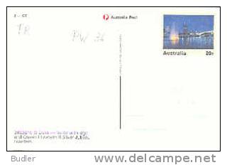 AUSTRALIA : 1978 : Post.Stat. : BRUG,PONT,BRIDGE,FOUNTAINE,FOUNTAIN, - Postal Stationery