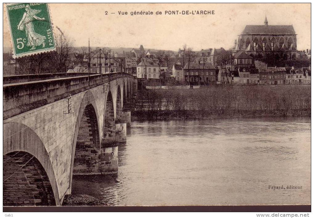 27 --- Vue Generale De  Pont - De - L´Arche - Pont-de-l'Arche