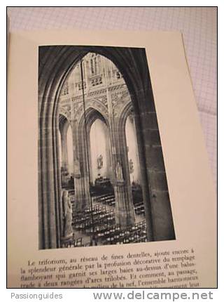 Simple Guide Pour La Visite De L'EGLISE SAINT-OUEN  De PONT-AUDEMER 1953  ABBE THOMAS /  PETIT GUIDE ANCIEN DE 32 PAGES - Alpes - Pays-de-Savoie