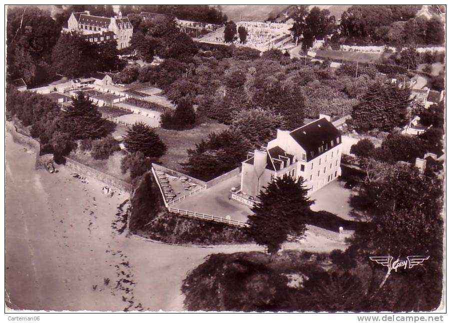 22 - Saint- Jacut De La Mer - Vue Du Ciel De L'Hôtel Raould Sur La Plage Des Haas - Saint-Jacut-de-la-Mer