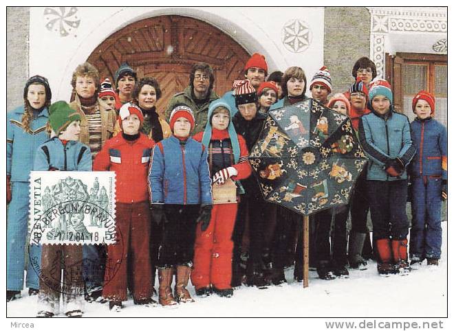 1033a - Suisse 1984 - Cartoline Maximum