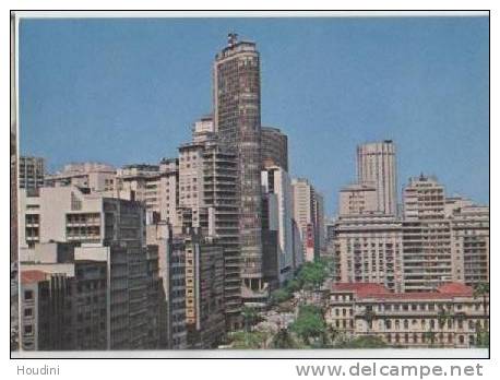 Brasil - Sao Paulo - SP - Vista Parcial Com Edificlo Italia 1978 - São Paulo