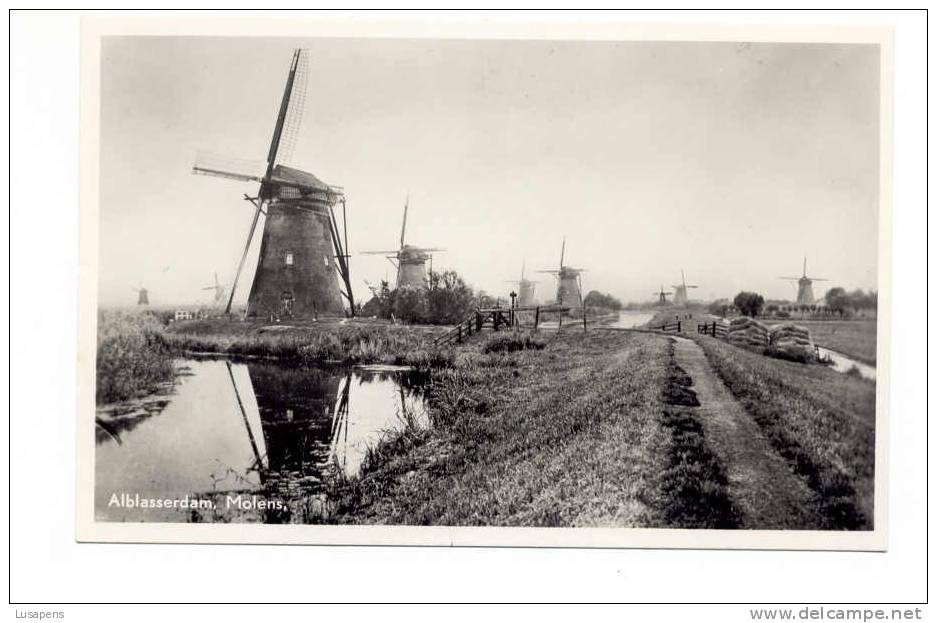 OLD FOREIGN 0081- Holland - The Nederlands - Hollands Molenlanschap ABLASSERDAM - Kinderdijk