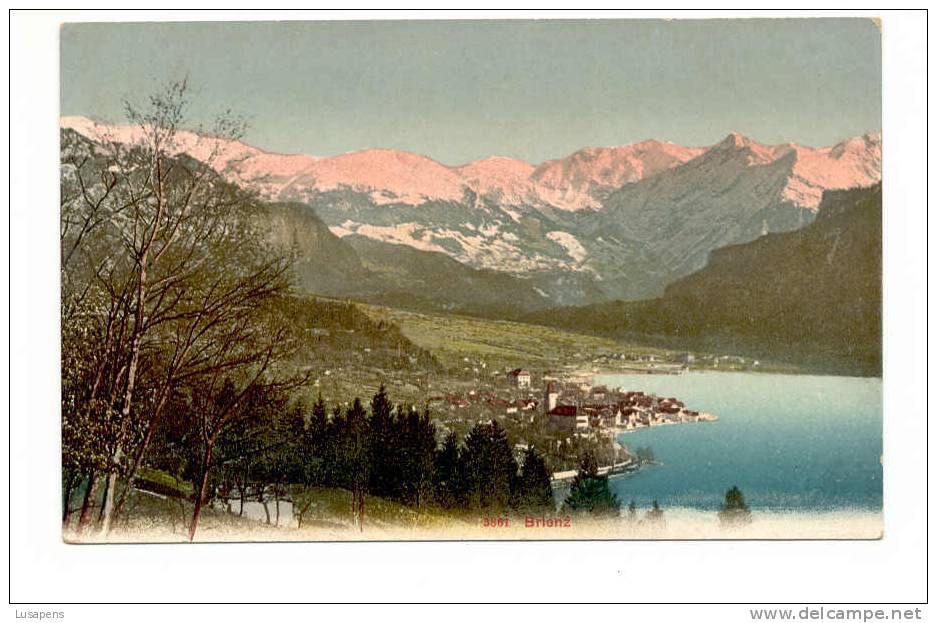 OLD FOREIGN 0091- SUISSE - SWISS - BRIENZ - Brienz