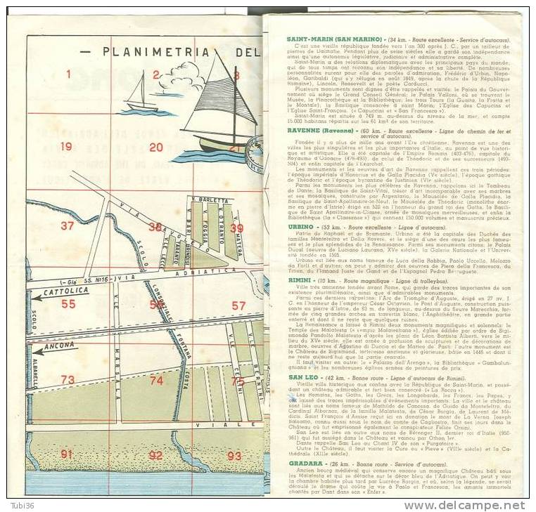 RICCIONE - LA PERLA VERDE DELL'ADRIATICO -  INFORMATORE ANNO 1960 - - Europa