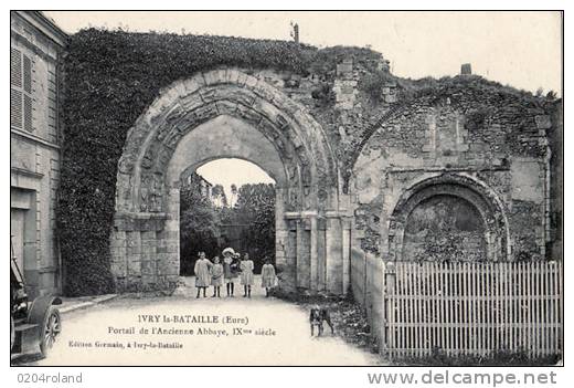 Ivry La Bataille - Portail De L'Ancienne Abbaye - Ivry-la-Bataille