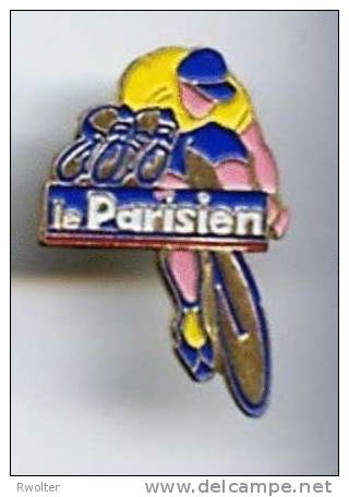 @+ Pin´s Tour De France - Le Parisien Maillot Jaune - Velo - Ciclismo