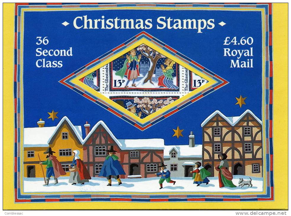 GREAT  BRITAIN     1986    Christmas   Sheet Of 36  13p Christmas Stamps In Booklet - Postzegelboekjes