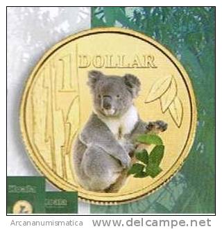 AUSTRALIA  1 DOLLAR $ 2.008  SC/UNC  "KOALA"     DL-6182 - Otros & Sin Clasificación