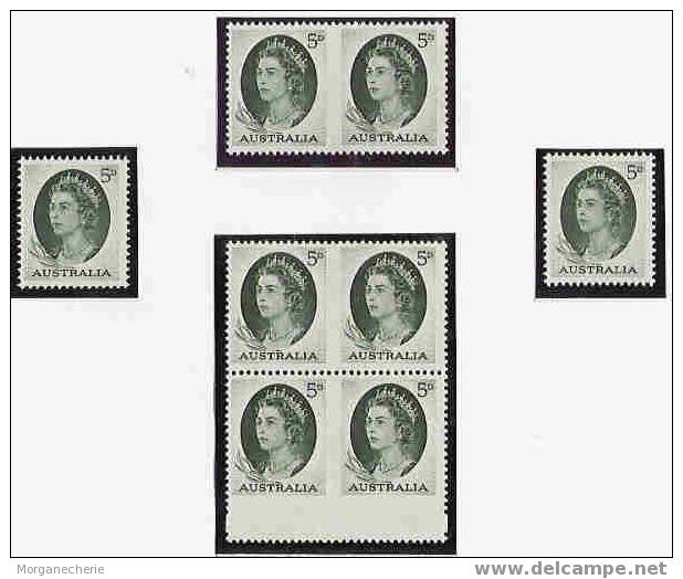 AUSTRALIA; 1965;  YT 290 (en Paire Et Double Paire), 291-294, 296-298 ** OISEAUX; BIRDS - Nuevos