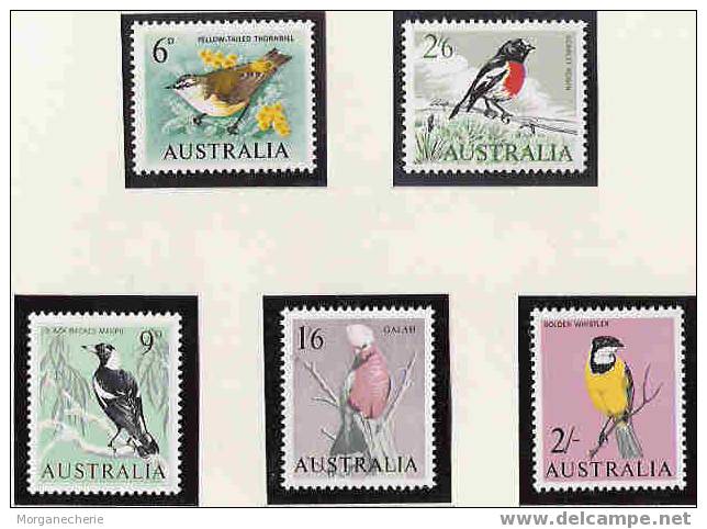 AUSTRALIA; 1965;  YT 290 (en Paire Et Double Paire), 291-294, 296-298 ** OISEAUX; BIRDS - Mint Stamps