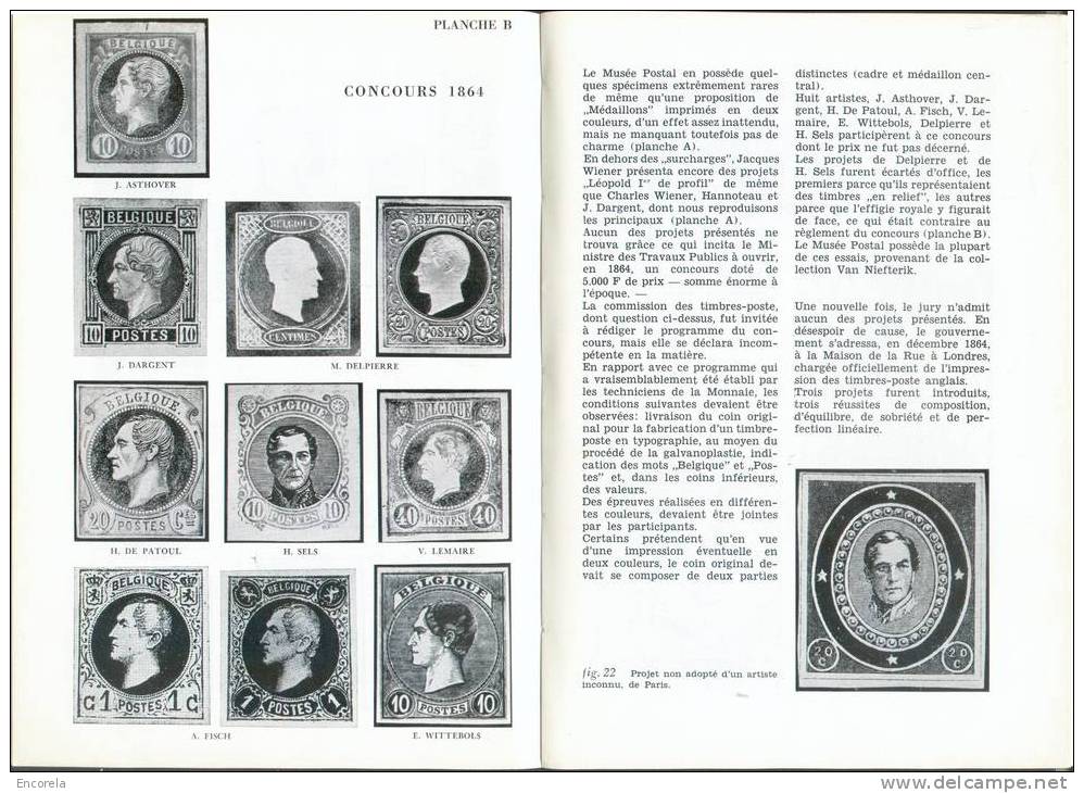 LEOPOLD Ier 1790-1865 Etude Historique Et Philatélique, Ed. Pr-post, Bruxelles, 1965, 28 Pp.  TB - 4096 - Other & Unclassified