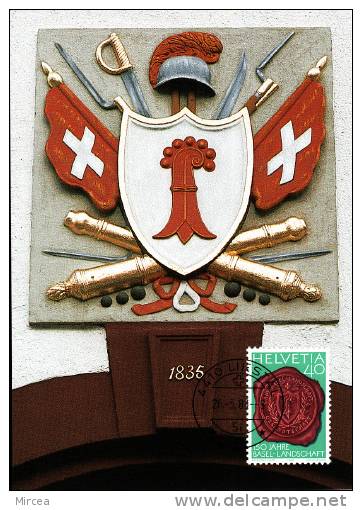 1184 - Suisse 1983 - Maximumkaarten