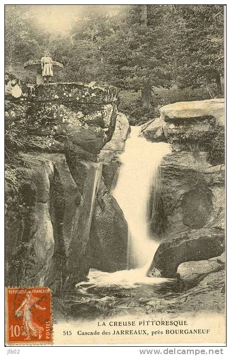 La Creuse Pittoresque - 515 - Cascade Des Jarreaux, Près Bourganeuf - Bourganeuf