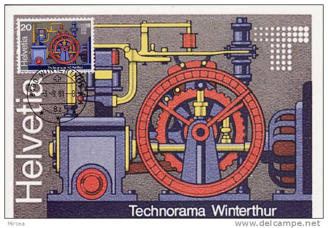 1135 - Suisse 1981 - Maximum Cards