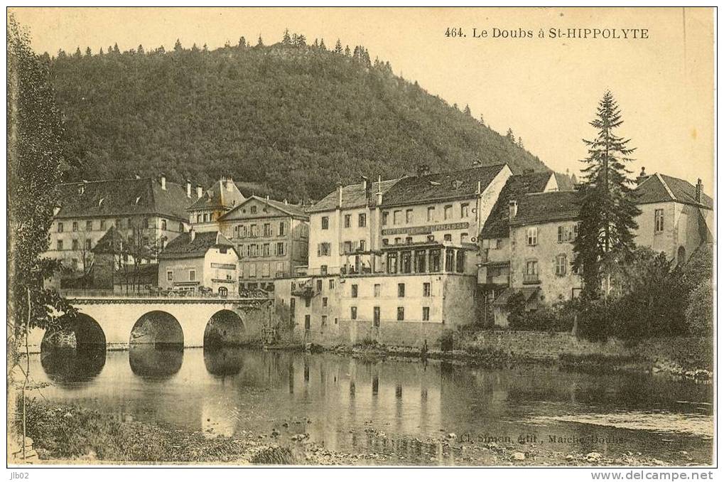 464 -  Le Doubs à St-Hippolyte - Saint Hippolyte