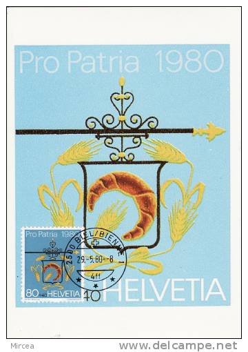 1109 - Suisse 1980 - Cartoline Maximum