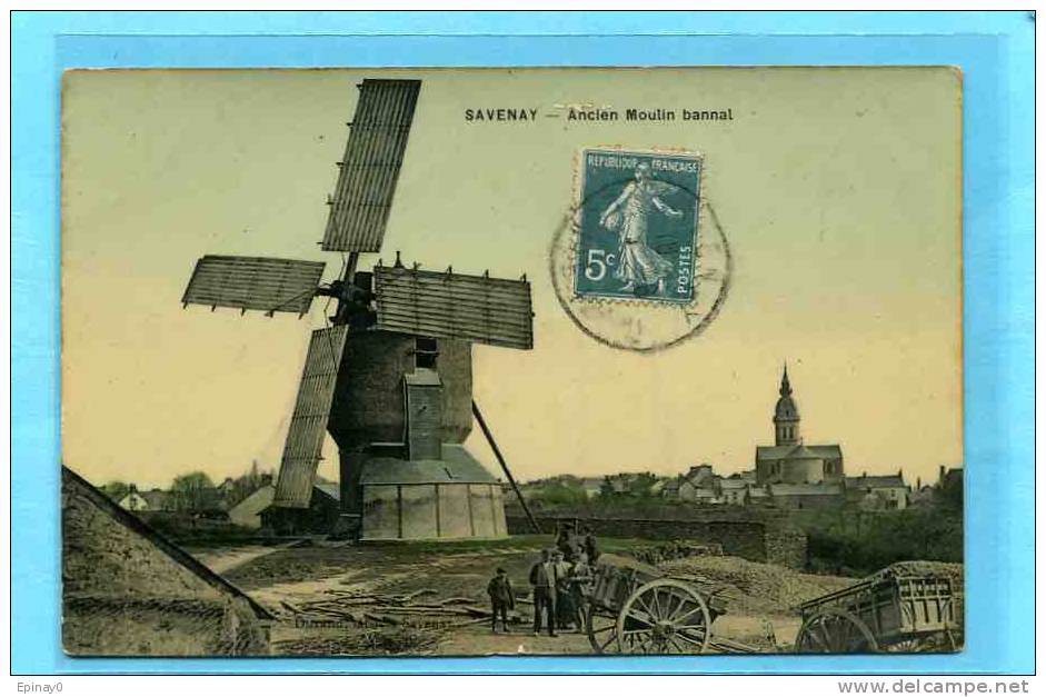 B - 44 - SAVENAY - Moulin Bannal - Savenay