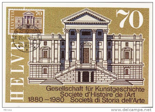 1102 - Suisse 1980 - Cartoline Maximum