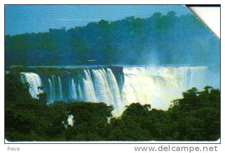 ARGENTINA  100  U  WATERFALL   LANDSCAPE  EARLY  CARD  URMET  SPECIAL PRICE  !!! READ DESCRIPTION !! - Argentinien