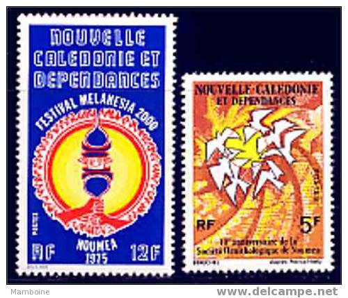 Nlle Caledonie   N° 394+ 395. Neuf X X Sans Trace - Unused Stamps