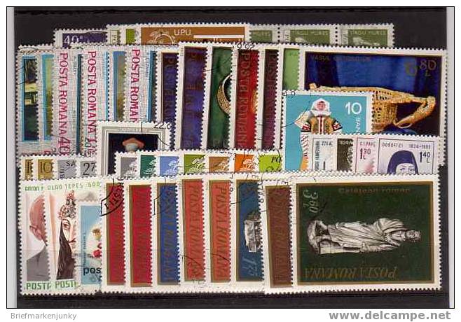 829) Rumänien Gestempelte Lot Ca 40-50 Stk. - Used Stamps