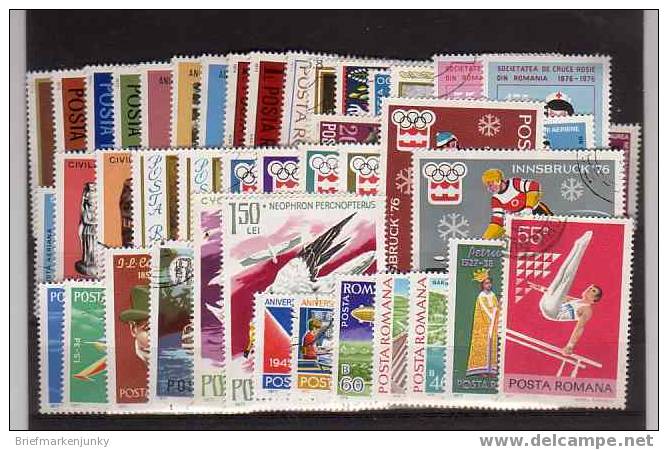 830) Rumänien Gestempelte Lot Ca 40-50 Stk. - Used Stamps