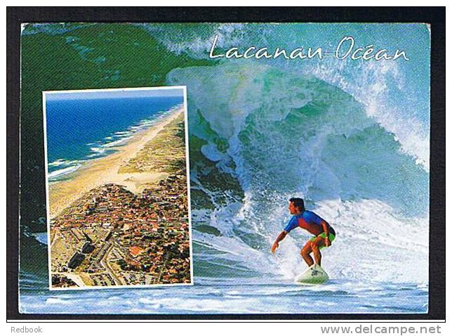 Surfing In Lacanau - Ocean (Gironde) France Water Sport - Ref B143 - Other & Unclassified