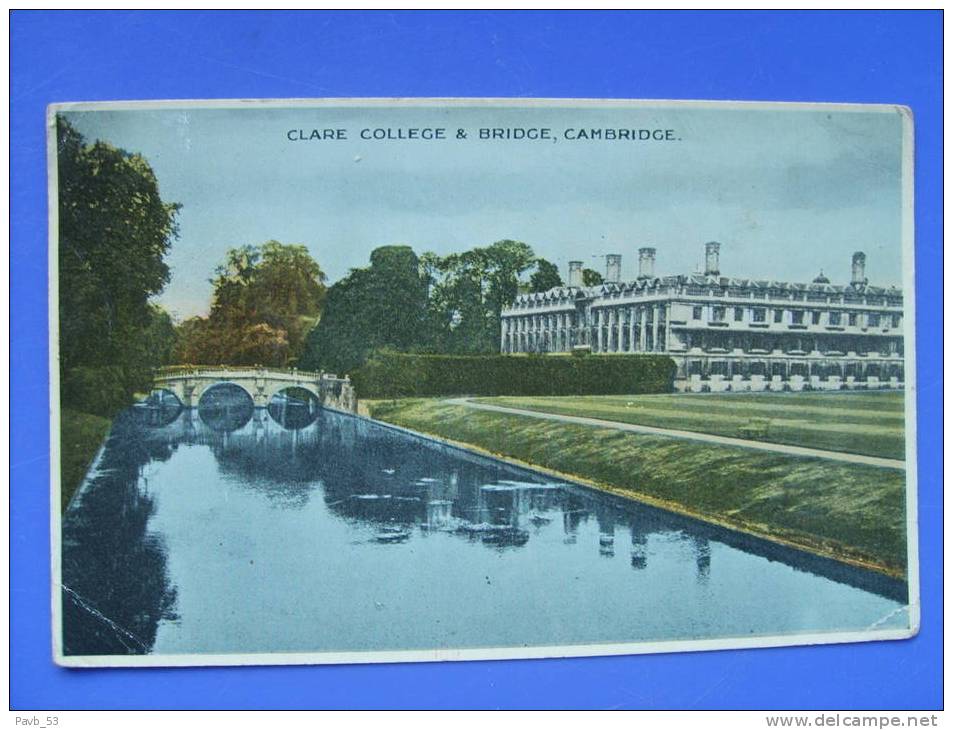 Cambridge : Clare College 1947 - Cambridge