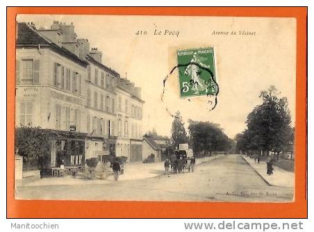 DEP 78 LE PECQ AVENUE DU VESINET - Le Pecq