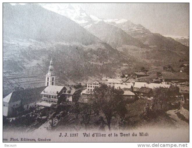 Val D'Illiez Et La Dent Du Midi - Val-d'Illiez 