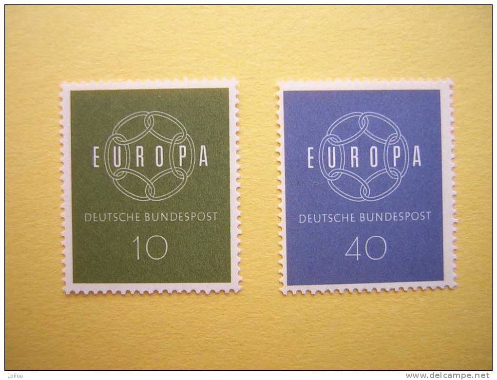 EUROPA 1959. ALLEMAGNE. - 1959