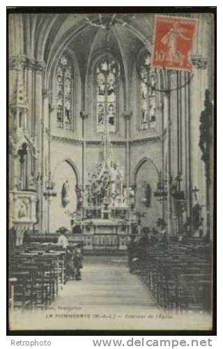 49 LA POMMERAYE Intérieur De L'église - Autres & Non Classés