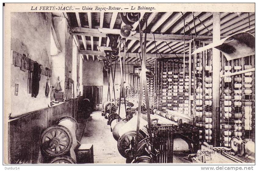 LA FERTÉ-MACÉ (Orne).  Usine ROGEZ-RETOUR / Le Bobinage  ( VENTE PRIX FIXE & ACHAT IMMÉDIAT ) - La Ferte Mace