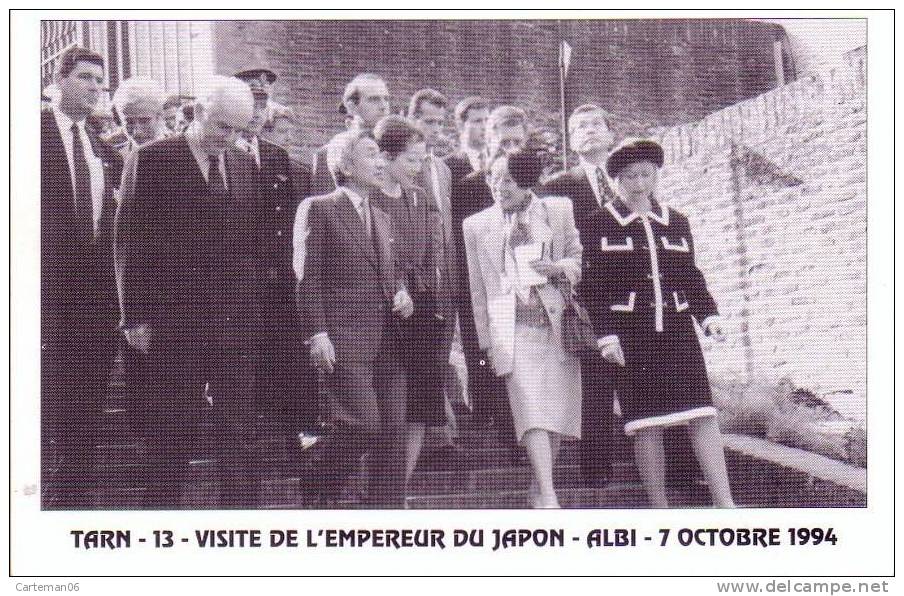 81 - Albi - Visite De L´Empereur Du Japon Le 7 Octobre 1994 (Tirage 500 Exemplaires) - Albi