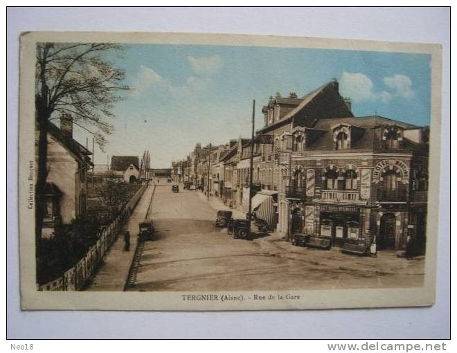 Tergnier ,rue De La Gare - Autres & Non Classés