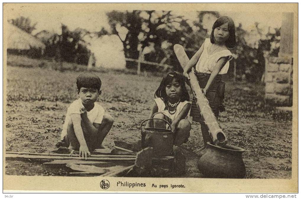 CPA ( Philippines )     Au Pays Igorote - Philippines