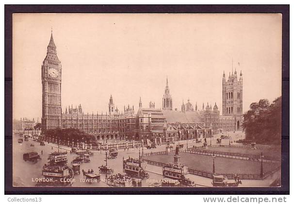 ANGLETERRE - London - Clock Tower And Houses Of Parliament - Houses Of Parliament