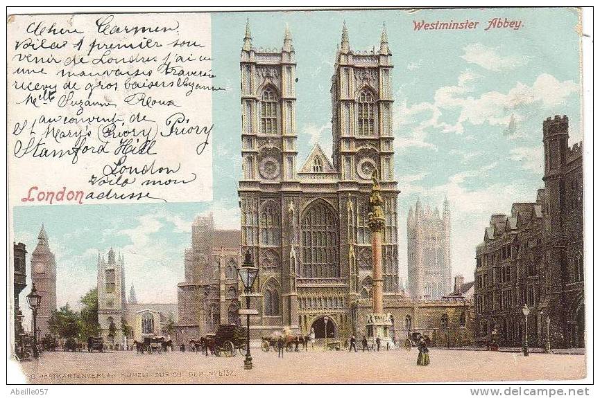 LONDRES - LONDON. Westminster Abbaye. 1902 - Westminster Abbey