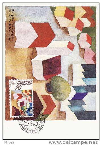 1187 - Lichtenstein 1988 - Maximum Cards