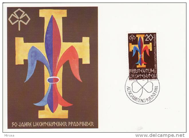 1404 - Lichtenstein 1981 - Maximumkarten (MC)