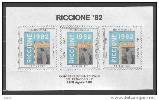 ITALIA - ITALIE - ITALY - 1982 - ERINNOFILIO - RICCIONE '82 - 1981-90: Neufs