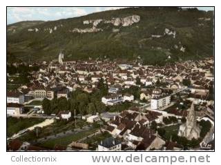 39 - Jura - Poligny - Vue Générale Aérienne - Eglise Mouthiers-Vieillard (IXème Siècle) - Poligny