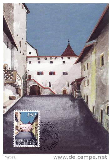 4392 - Liechtenstein 1987 - Cartas Máxima