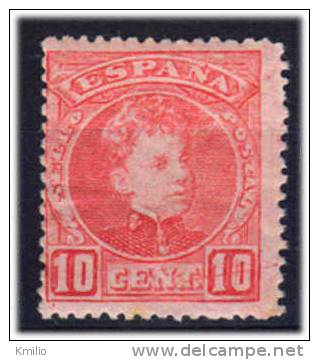 Edifil 243** 1901 Alfonso XIII Cadete 10 Cts Rojo Nuevo. - Neufs