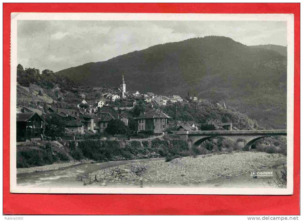 CONFLANS 1956 COMMUNE D ALBERTVILLE VUE GENERALE CARTE EN BON ETAT - Albertville