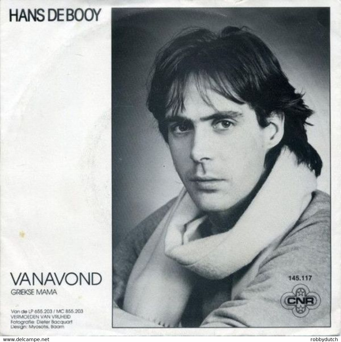 * 7" * HANS DE BOOY - VANAVOND (Holland 1984 Ex-!!) - Other - Dutch Music