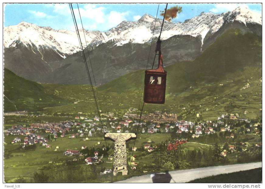 TRENTINO MERANO-TELEFERICA DI AVELENGO-HAFLINGERBAHN - Funiculares